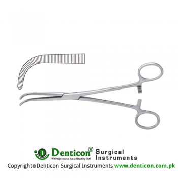 O'Shaugnessy Dissecting and Ligature Forcep Curved Stainless Steel, 26 cm - 10 1/4"